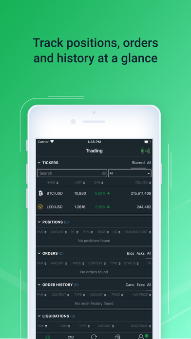 Bitfinex: Trade Digital Assets screenshot 2
