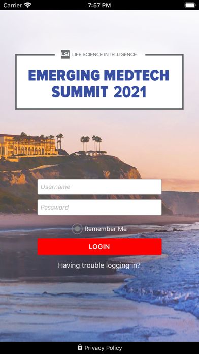 LSI Summit Events screenshot 2
