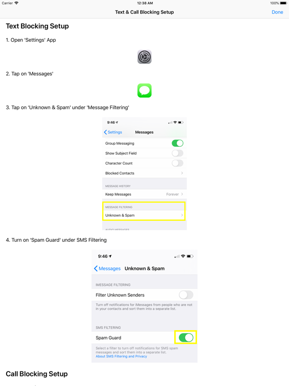 Spam Guard - Text & Call Block screenshot 4