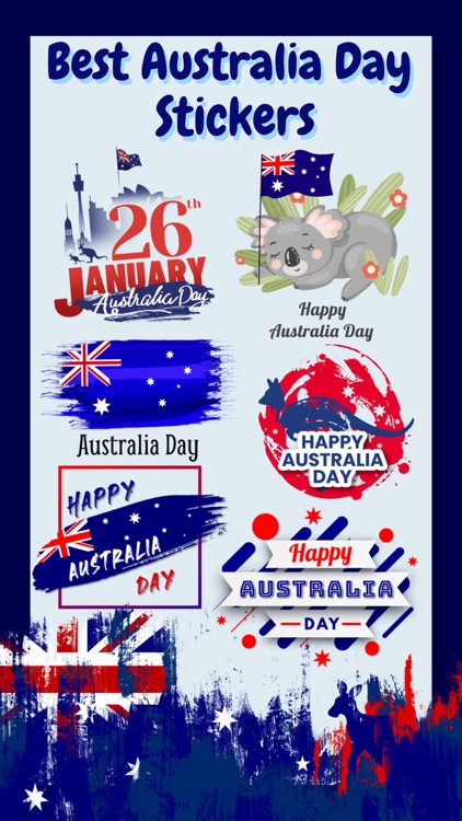 Australia Day Emoji Stickers screenshot-3