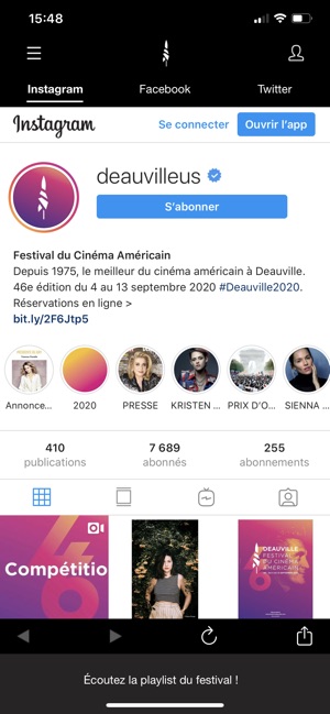 Festival du Cinéma Américain(圖3)-速報App