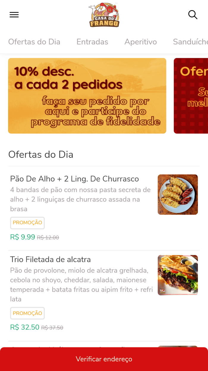Casa do Frango Delivery