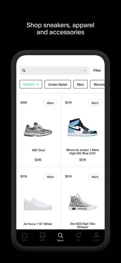 GOAT – Sneakers & Apparel - Overview - Apple App Store - US