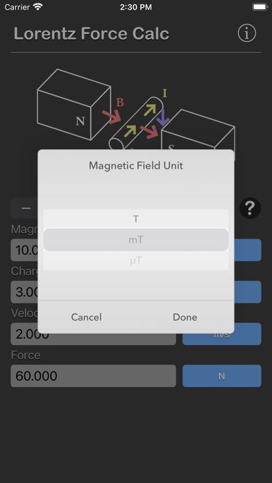 Lorentz Force Calculator screenshot 3