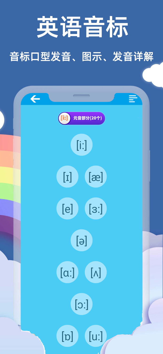 国际音标学习－英语音标对比，基础英语学习