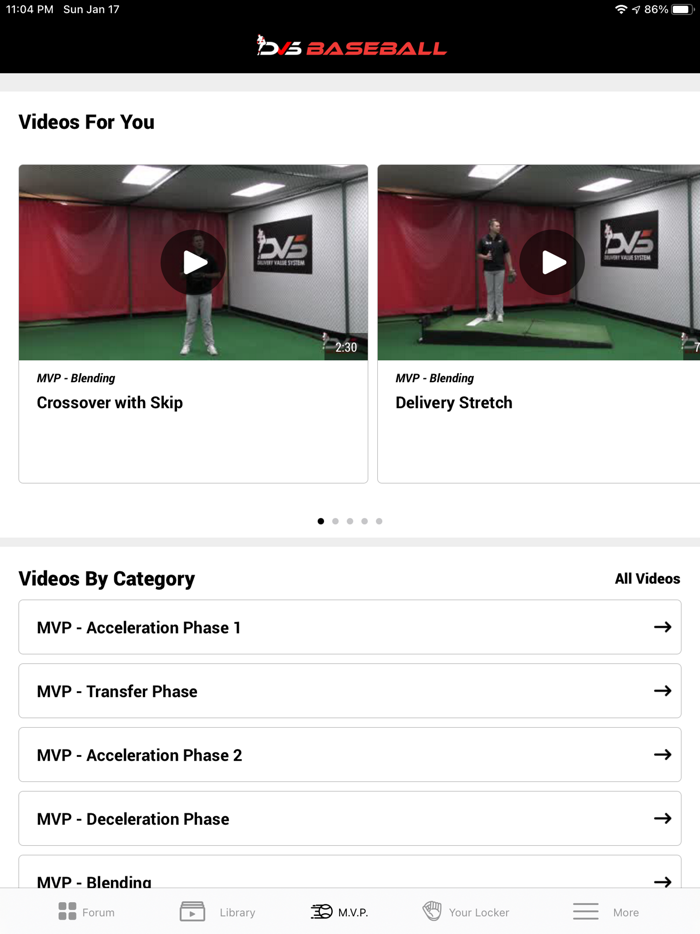 DVS Baseball MVP Program