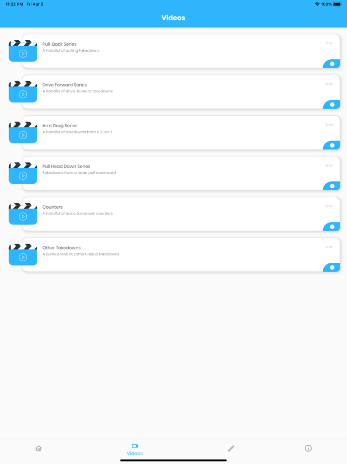 Takedowns from the Knees