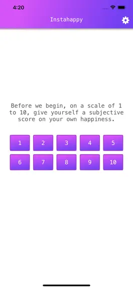 Game screenshot Instahappy The Happiness Test apk