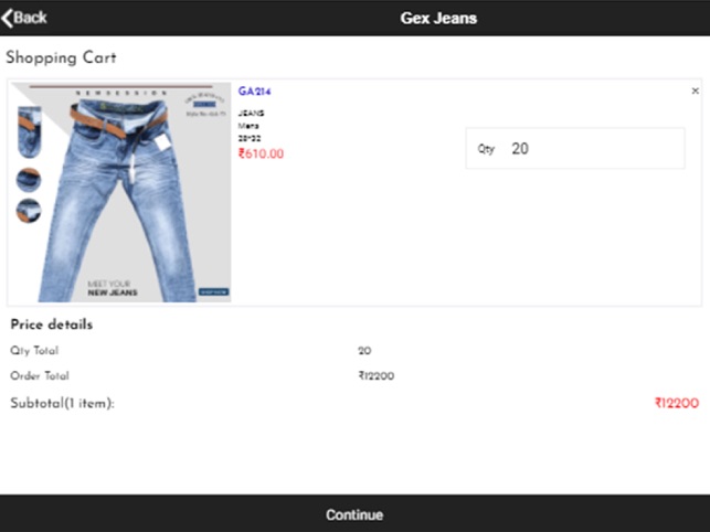 gex jeans price