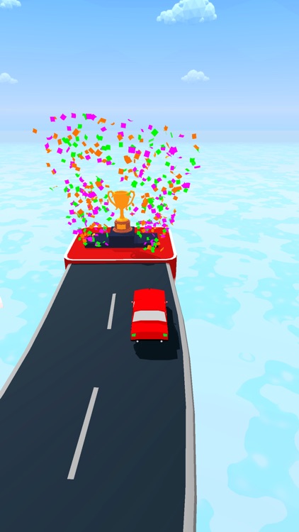 Blocky Car Rush 3D screenshot-3