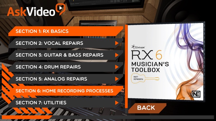 Musician's Toolbox for RX 6