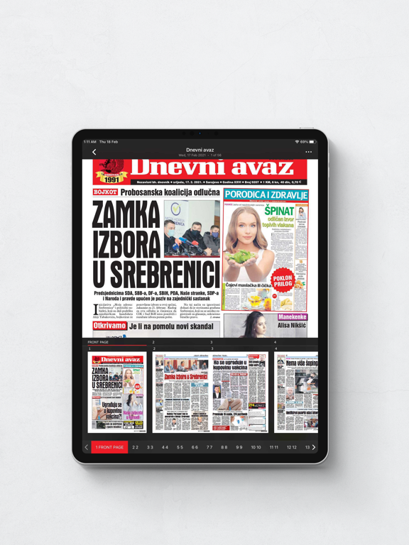 Avaz - Printano izdanje screenshot 4