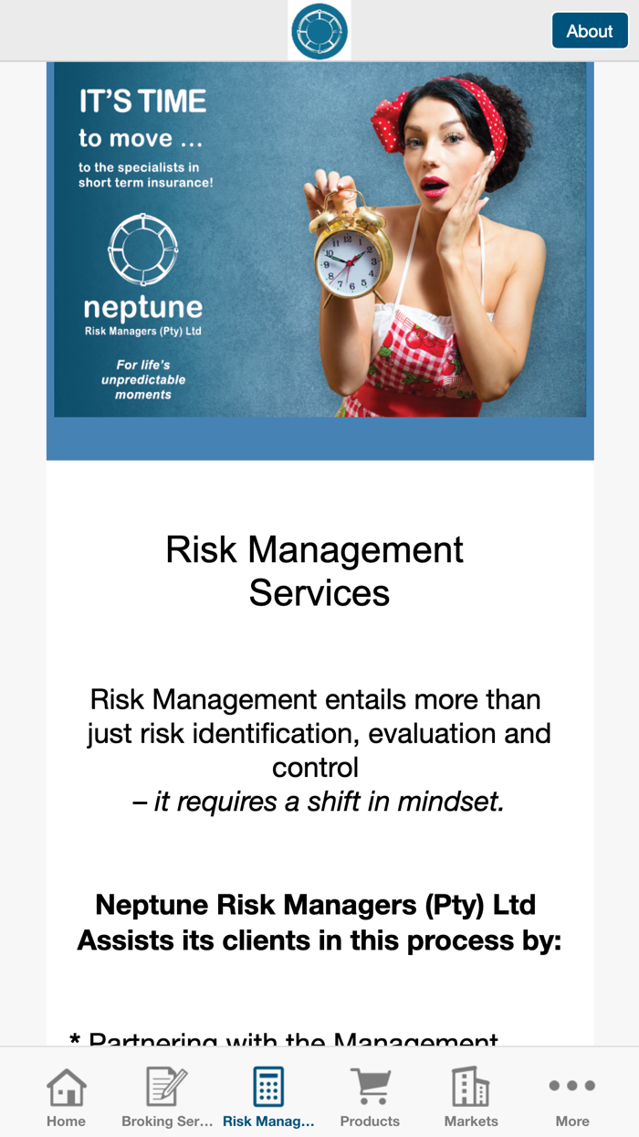 Neptune Risk Managers App