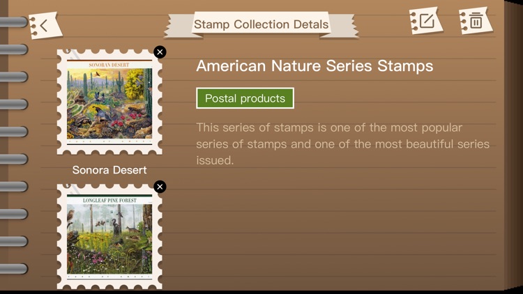 Stamp Collection Manage