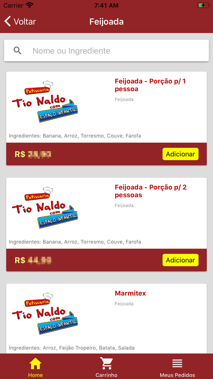 Petiscaria Tio Naldo