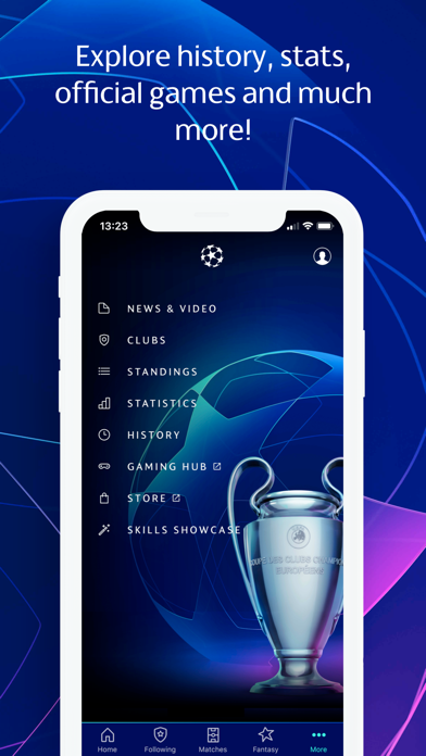 The official UEFA Champions League app Screenshot 6