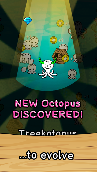Octopus Evolution | Clicker Game of the Deep Sea Mutants Screenshot 2