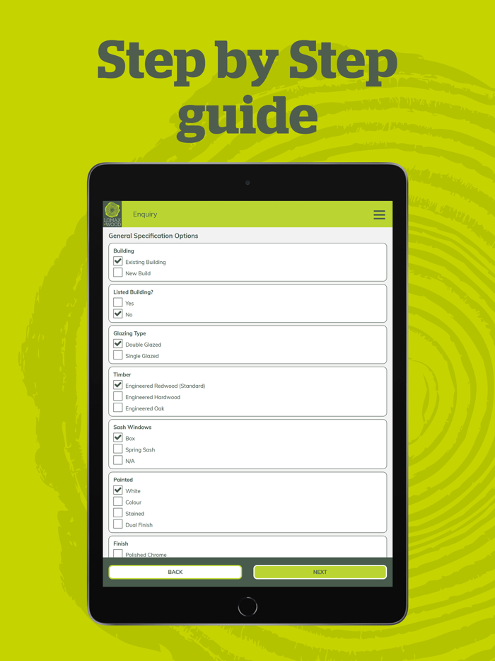 Lomax  Wood Quotation App