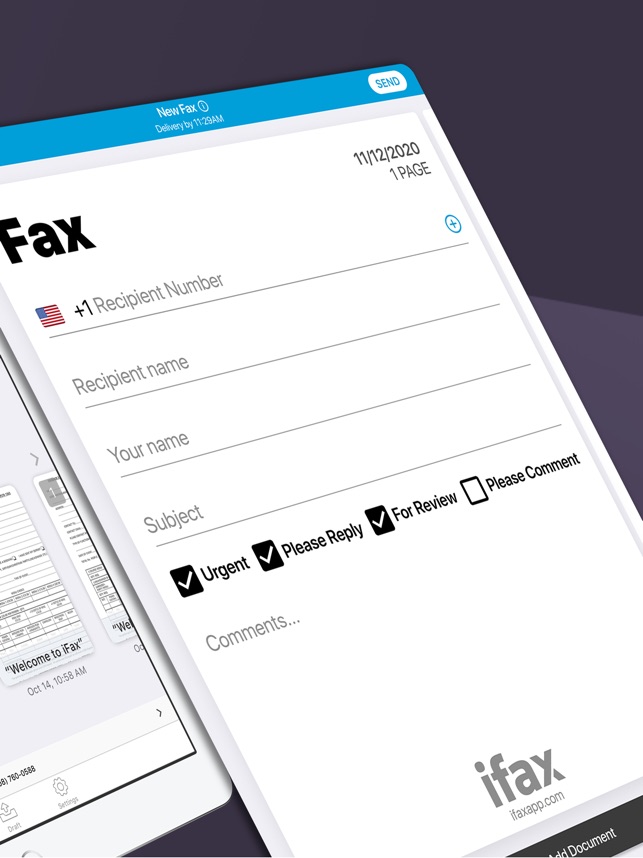 Ifax Fax From Iphone Ad Free Im App Store
