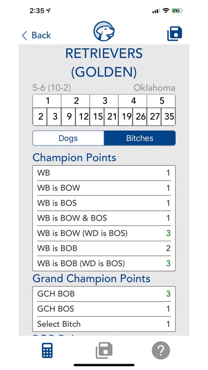 Ringside Calculator