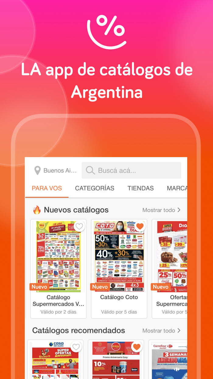 Catálogos y ofertas Argentina