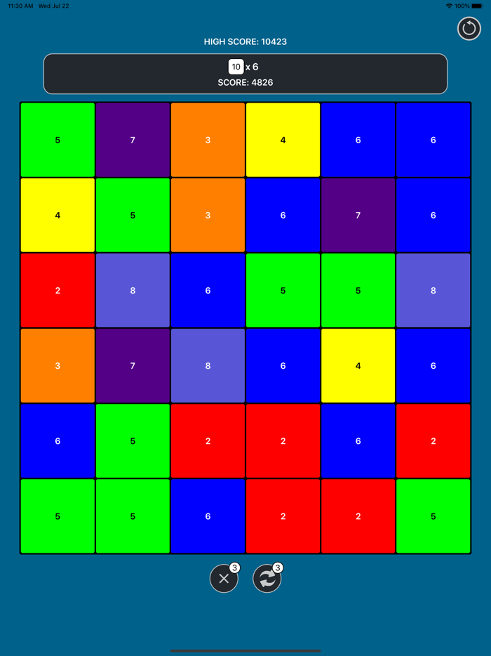 Tile Merge Puzzle Game