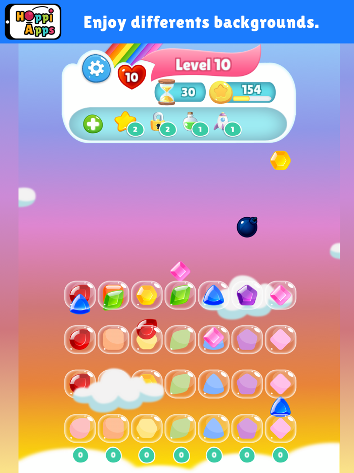 Colorful Sky - rainbow puzzle