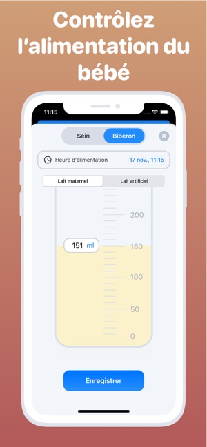 Courbe Croissance Bebe Allaite Dans L App Store