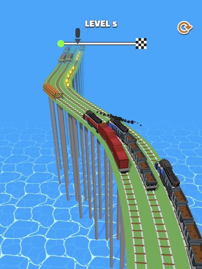 Trains Run 3D