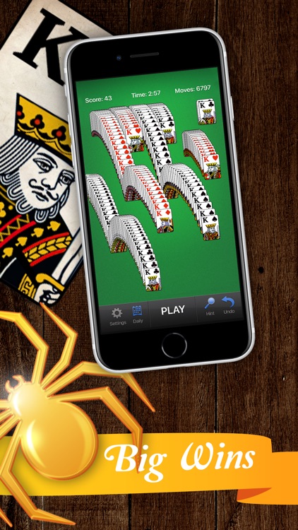 Classic Spider Solitaire Cards
