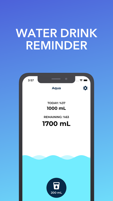 Aqua: Water Reminder & Tracker screenshot 3