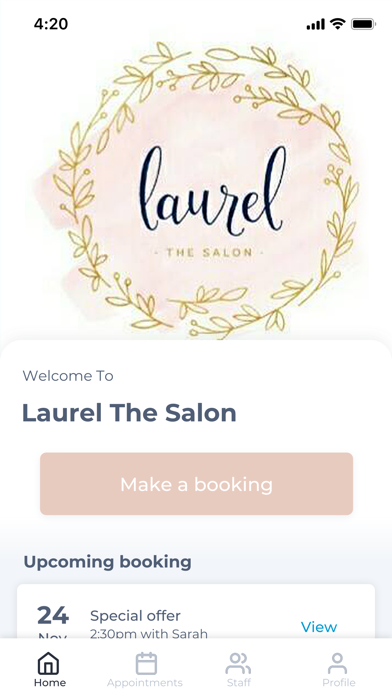 Laurel The Salon screenshot 2