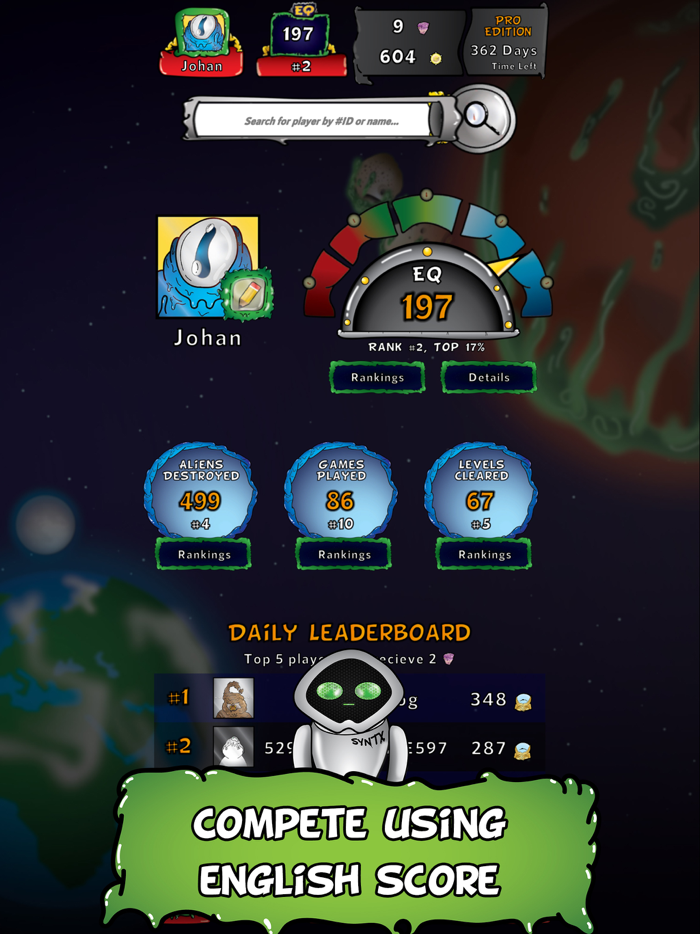 GramMars Wars - Grammar Game