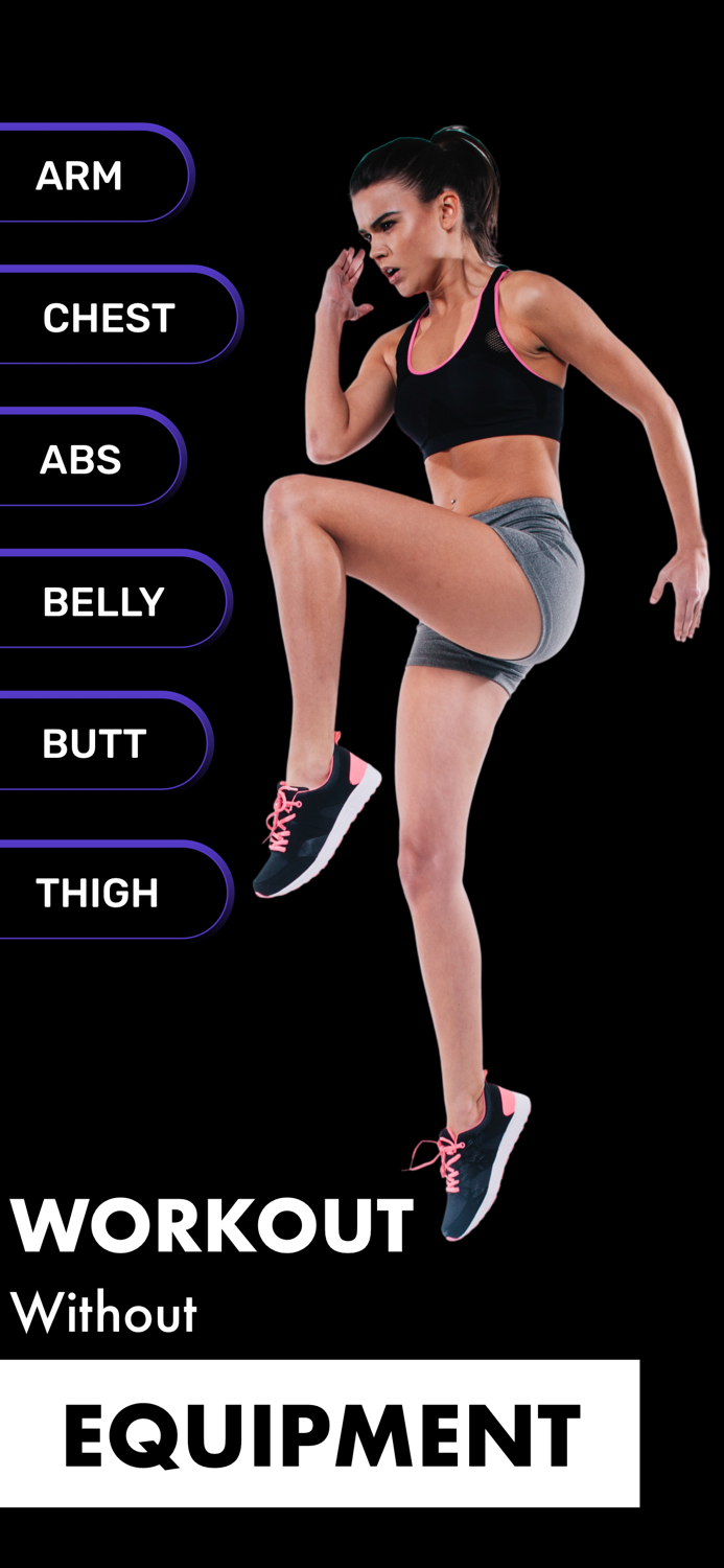 Women Fitness Workout at Home