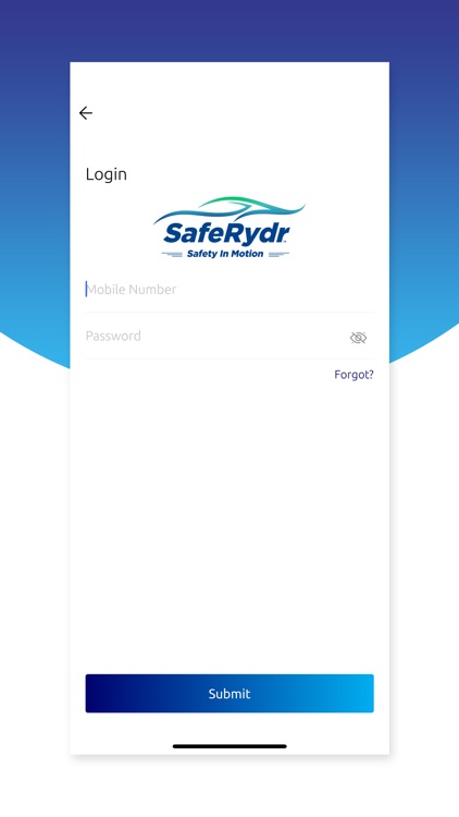 SafeRydr Driver