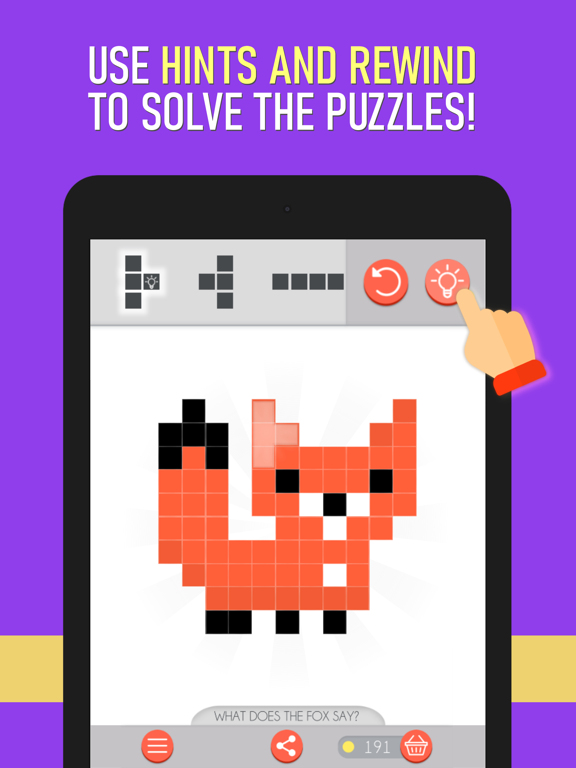 Pixel Blocks - Reverse Puzzle screenshot 4