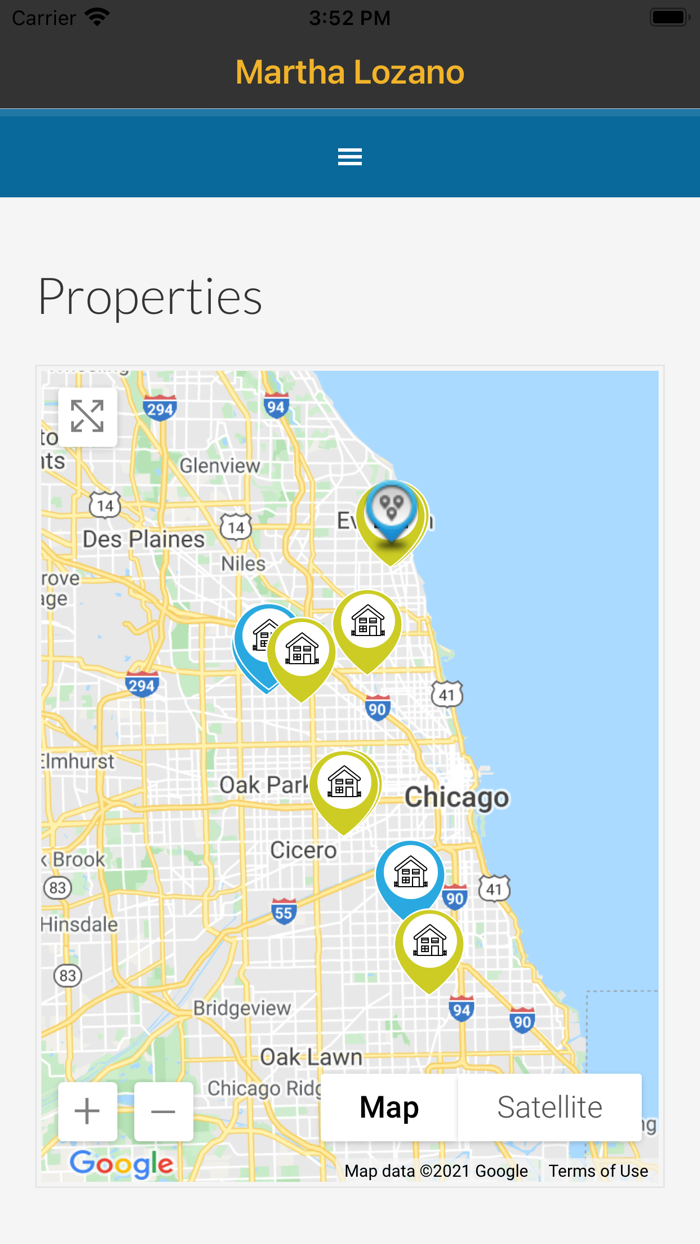 Martha Lozano Real State App