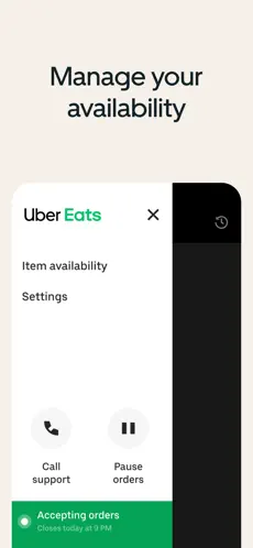 Imágen 5 Uber Eats para restaurantes iphone