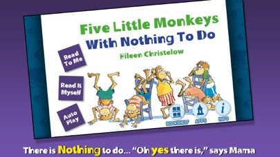 How to cancel & delete Five Little Monkeys With Nothing to Do from iphone & ipad 1