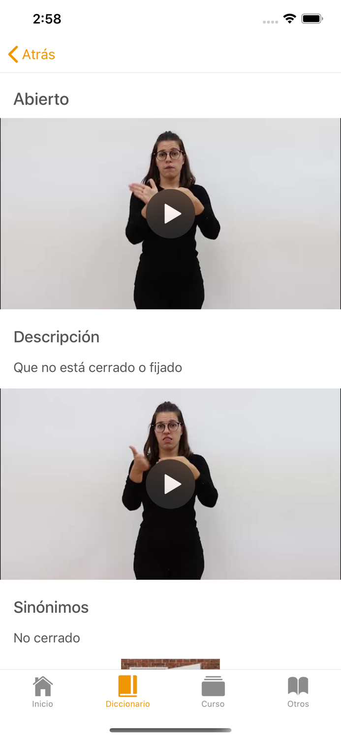 SWING Mueble Español