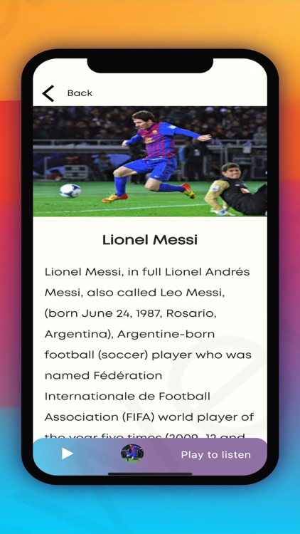 Football Legends : Audible screenshot-6