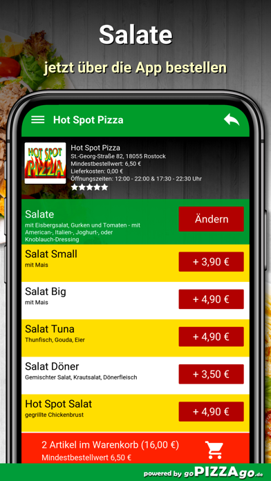 Hot Spot Pizza Rostock screenshot 5