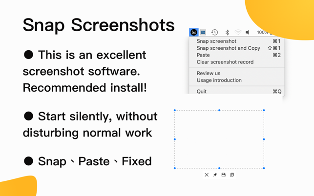 Snap Screenshot - Snip & Paste(圖1)-速報App