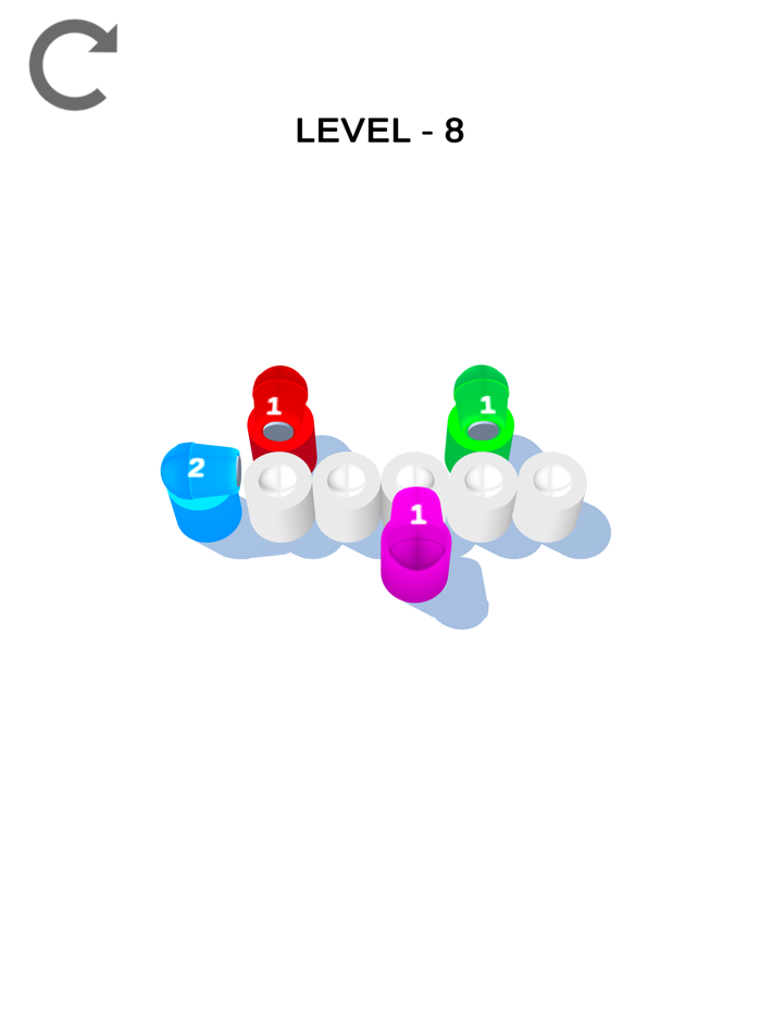 Color Thrower 3D - Roll Puzzle