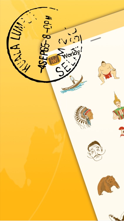 Worldy: Travel Stickers
