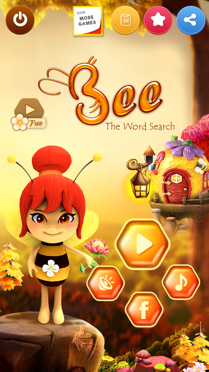 BEE- The Word Search Game
