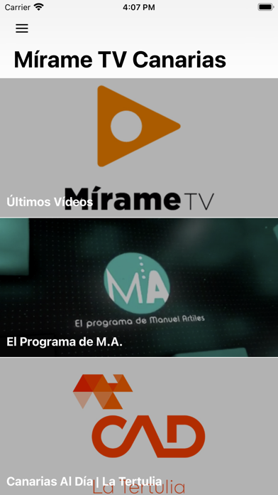 Mírame TV Canarias screenshot 4
