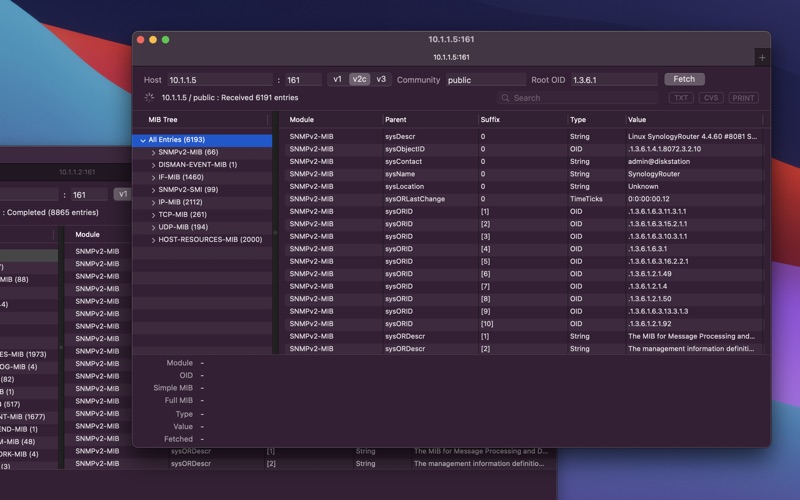 MIB Browser - SNMP Monitoring скриншот программы 5