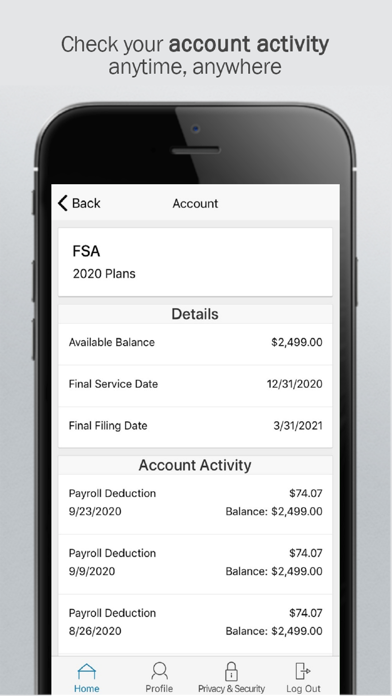 How to cancel & delete Gilsbar Benefits–FSA, HRA, HSA from iphone & ipad 2