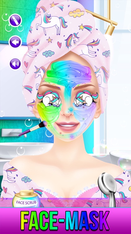 Rainbow Unicorn Candy Salon screenshot-7